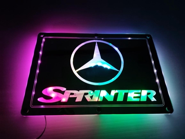 Lorry LED Mirror Backboards