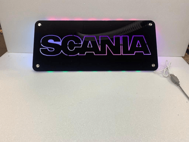 Lorry LED Shadow Backboard