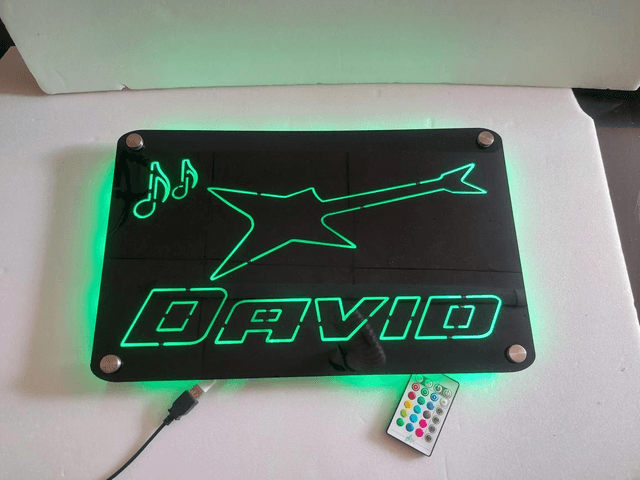 Custom LED Shadow Wall Signs