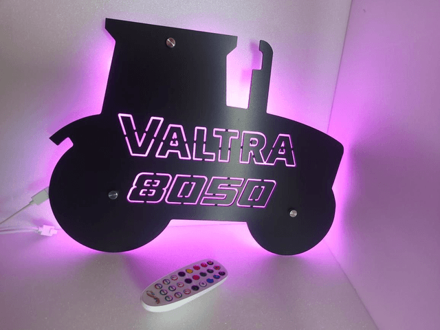 Custom LED Shadow Wall Signs