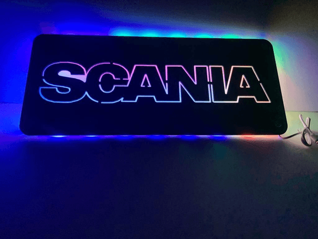 Lorry LED Shadow Backboard