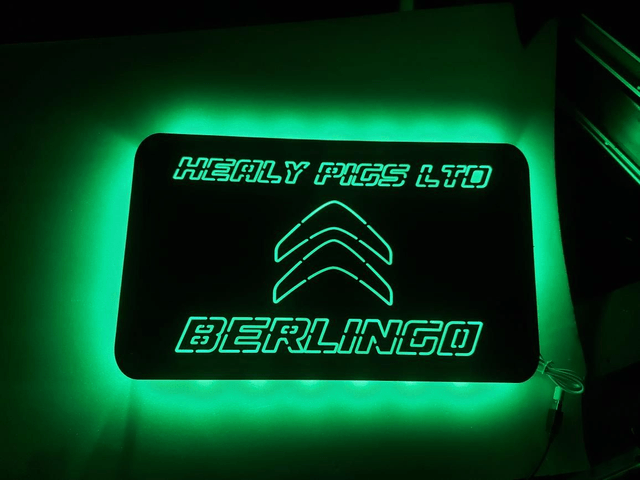 Van LED Shadow Backboard