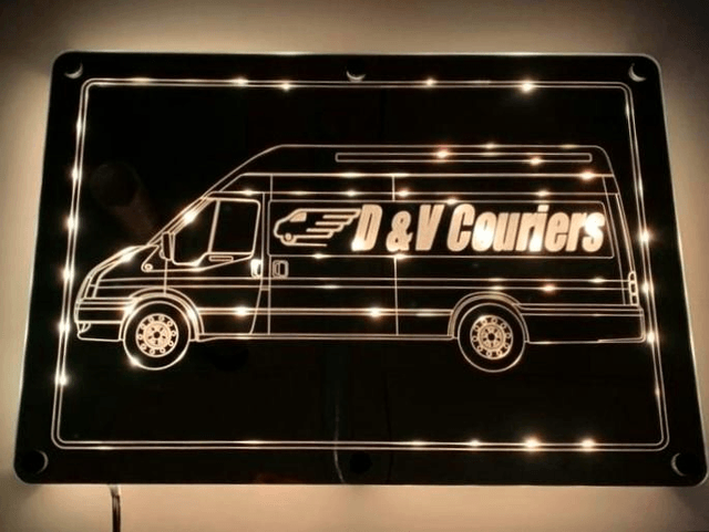 Van LED Mirror Backboards